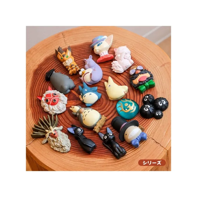 Maison Ghibli Character Magnet Jiji Plush Toy - Kiki'S Delivery Service