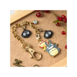 Maison Ghibli Charm Chain Big Totoro & Mushroom - My Neighbor Totoro
