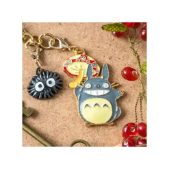 Maison Ghibli Charm Chain Big Totoro & Mushroom - My Neighbor Totoro