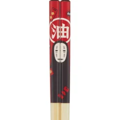 Maison Ghibli Chopsticks 21cm No Face & Soot Sprites - Spirited Away