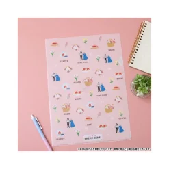 Maison Ghibli Clear File A4 Break Time Flowers - Howl's Moving Castle