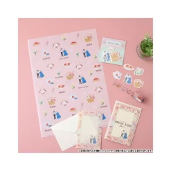 Maison Ghibli Clear File A4 Break Time Flowers - Howl's Moving Castle