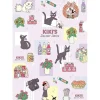 Maison Ghibli Clear File A4 Jiji & Kiki Shopping - Kiki's Delivery Service