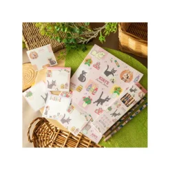 Maison Ghibli Clear File A4 Jiji & Kiki Shopping - Kiki's Delivery Service