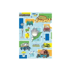 Maison Ghibli Clear File A4 Vehicles - My Neighbor Totoro