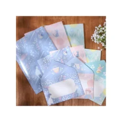 Maison Ghibli Clear Folder & Letter Set Kiki’s garden - Kiki's Delivery Service