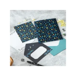 Maison Ghibli Clear Folder & Letter Set Soot Sprites Leaves - My Neighbor Totoro