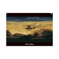 Maison Ghibli Clear Folder A4 Savoia Sunset - Porco Rosso