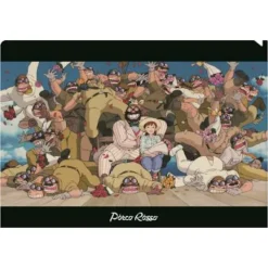 Maison Ghibli Clear Folder A4 Size Souvenir photo - Porco Rosso