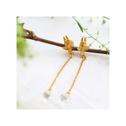 Maison Ghibli Clipped Earrings Small Totoro Drop Series - My Neighbor Totoro