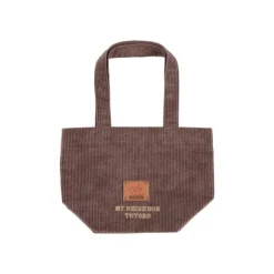Maison Ghibli Corduroy bag Totoro patch - My neighbor Totoro