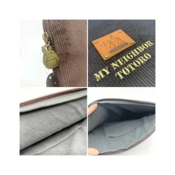 Maison Ghibli Corduroy satchel Totoro patch - My Neighbor Totoro