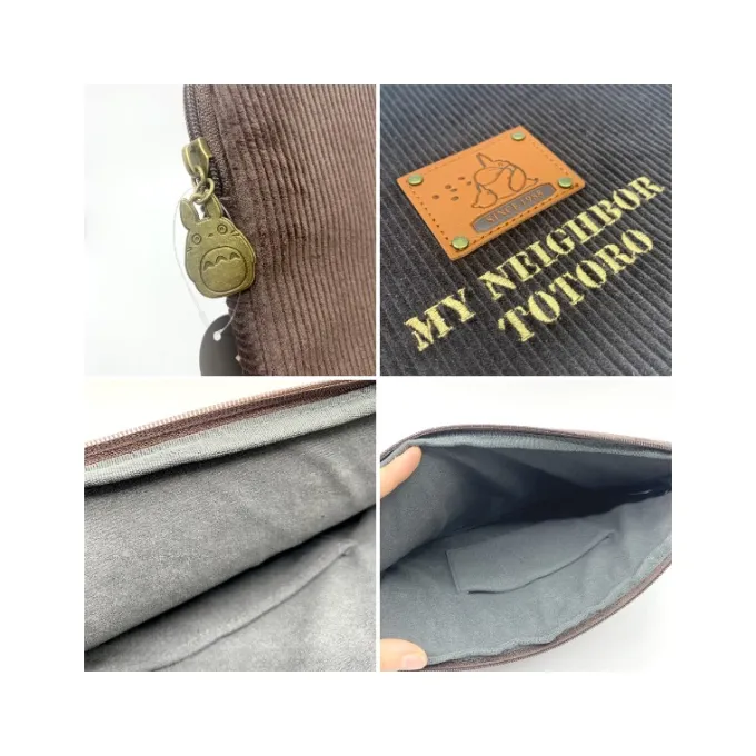 Maison Ghibli Corduroy satchel Totoro patch - My Neighbor Totoro