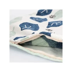 Maison Ghibli Cushion Big Totoro Blue & Green leaves 45x45 cm - My Neighbour Totoro