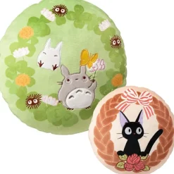 Maison Ghibli Cushion Jiji Bread Wreath - Kiki's Delivery Service