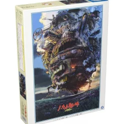 Maison Ghibli Deluxe Foil Puzzle 1000P Movie Poster - Howl’s Moving Castle