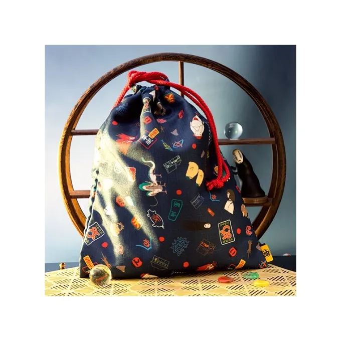 Maison Ghibli Drawstring Bag Mysterious Street - Spirited Away