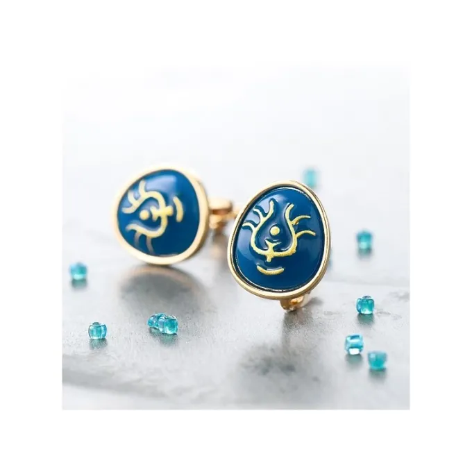 Maison Ghibli Earrings Accessory series Volucite crystal - Castle in the Sky