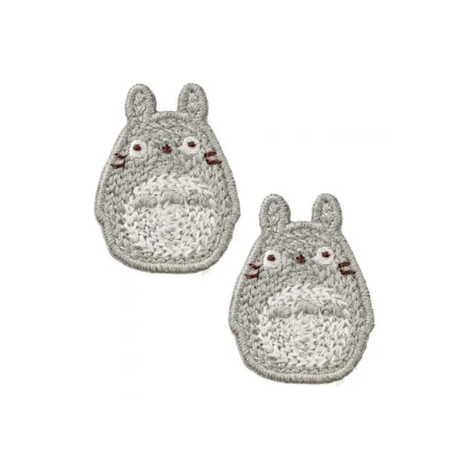 Maison Ghibli Earrings Embroidery serie Totoro - My Neighbour Totoro