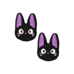 Maison Ghibli Earrings Embroidery serie Jiji - Kiki's Delivery Service