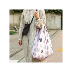 Maison Ghibli Eco bag Jiji Silhouette 40x20 cm - Kiki’s Delivery Service