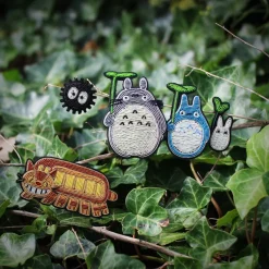 Maison Ghibli Embroidered Jewel Brooch Medium Totoro - My Neighbor Totoro