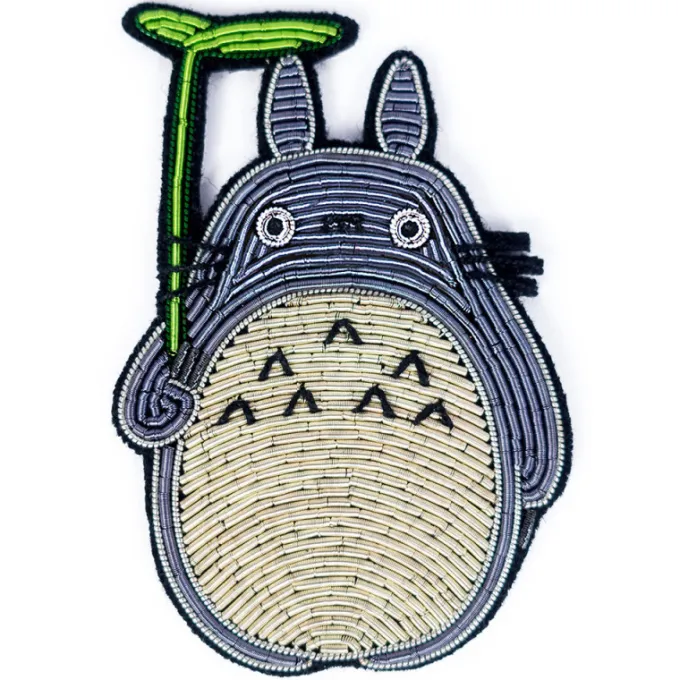 Maison Ghibli Embroidered Jewel Brooch Big Totoro - My Neighbor Totoro