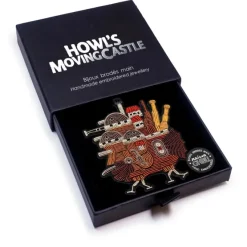 Maison Ghibli Embroidered Jewel Brooch Castle - Howl’s Moving Castle