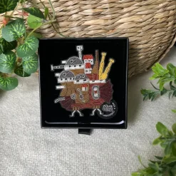 Maison Ghibli Embroidered Jewel Brooch Castle - Howl’s Moving Castle
