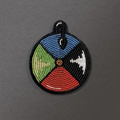 Maison Ghibli Embroidered Jewel Brooch Door dial - Howl’s Moving Castle