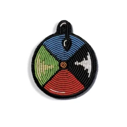 Maison Ghibli Embroidered Jewel Brooch Door dial - Howl’s Moving Castle