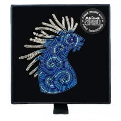 Maison Ghibli Embroidered Jewel Brooch Night Walker - Princess Mononoke