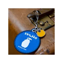 Maison Ghibli Embroidery Keychain Bus Stop - My Neighbor Totoro