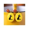 Maison Ghibli Fancy yellow earrings with clips Jiji - Kiki's Delivery Service