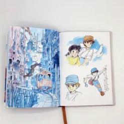 Maison Ghibli Flexi Journal Sheeta & Pazu - Castle in the Sky