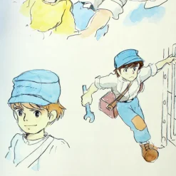 Maison Ghibli Flexi Journal Sheeta & Pazu - Castle in the Sky