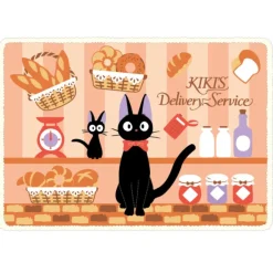 Maison Ghibli Fluffy plaid Jiji's Bakery 70x100 cm - Kiki's Delivery Service