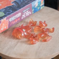 Maison Ghibli Kumukumu 3D Jigsaw Puzzle Calcifer - Howl's Moving Castle