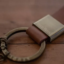 Maison Ghibli Leather Key Chain Marco - Porco Rosso