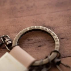 Maison Ghibli Leather Key Chain Marco - Porco Rosso