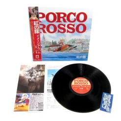 Maison Ghibli LP Soundbook Ltd Edition 4 p booklet - Porco Rosso