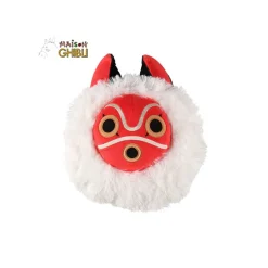 Maison Ghibli Nakayoshi cushion San’s mask - Princess Mononoke