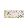 Maison Ghibli PLASTIC LONG PLAY MAT TOTORO, DRAWING 45X120CM(BEIGE)- MY NEIGHBOR TO