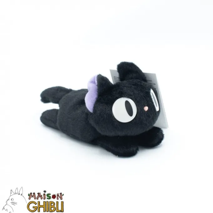 Maison Ghibli Plush Beanbag Jiji Fluffy - Kiki'S Delivery Service