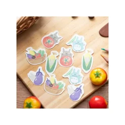 Maison Ghibli Sticker set Break Time Vegetables - My Neighbor Totoro