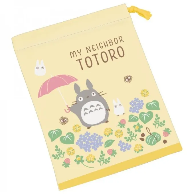 Maison Ghibli String pouch Totoro Holding Umbrella - My Neighbor Totoro