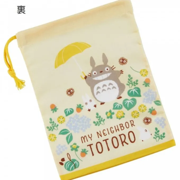 Maison Ghibli String pouch Totoro Holding Umbrella - My Neighbor Totoro