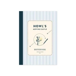 Maison Ghibli Stripes Notebook 12,8 X 18,2 cm - Howl's Moving Castle