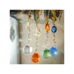 Maison Ghibli Sun catcher Stained glass Sheeta & Pazu - Castle in the Sky