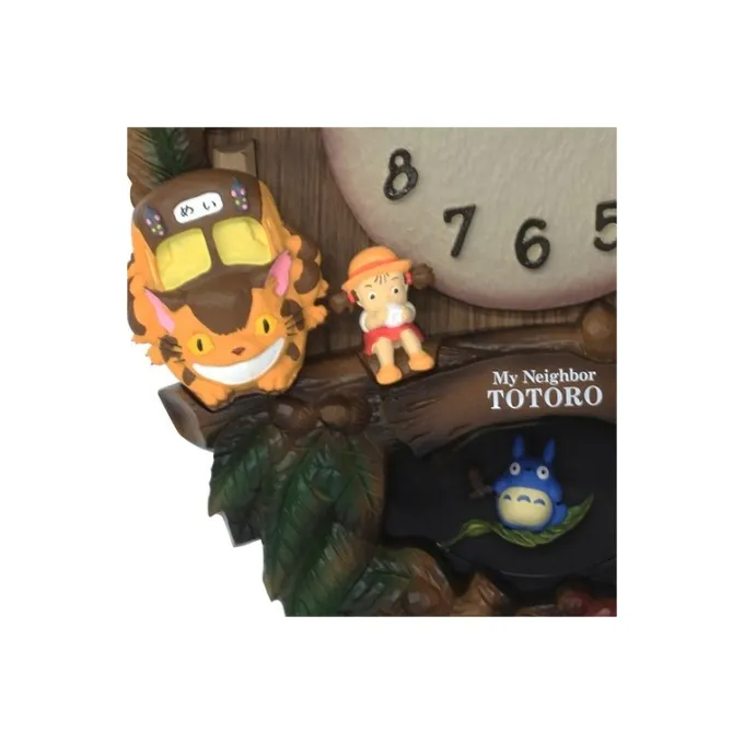 Maison Ghibli Swing Clock Autumn Leaves - My Neighbor Totoro